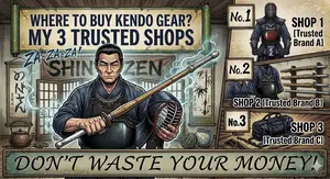 Tired of kendo gear that pinches? Discover the 3 shops I trust for perfect bogu and shinai. Stop guessing and start training with confidence!