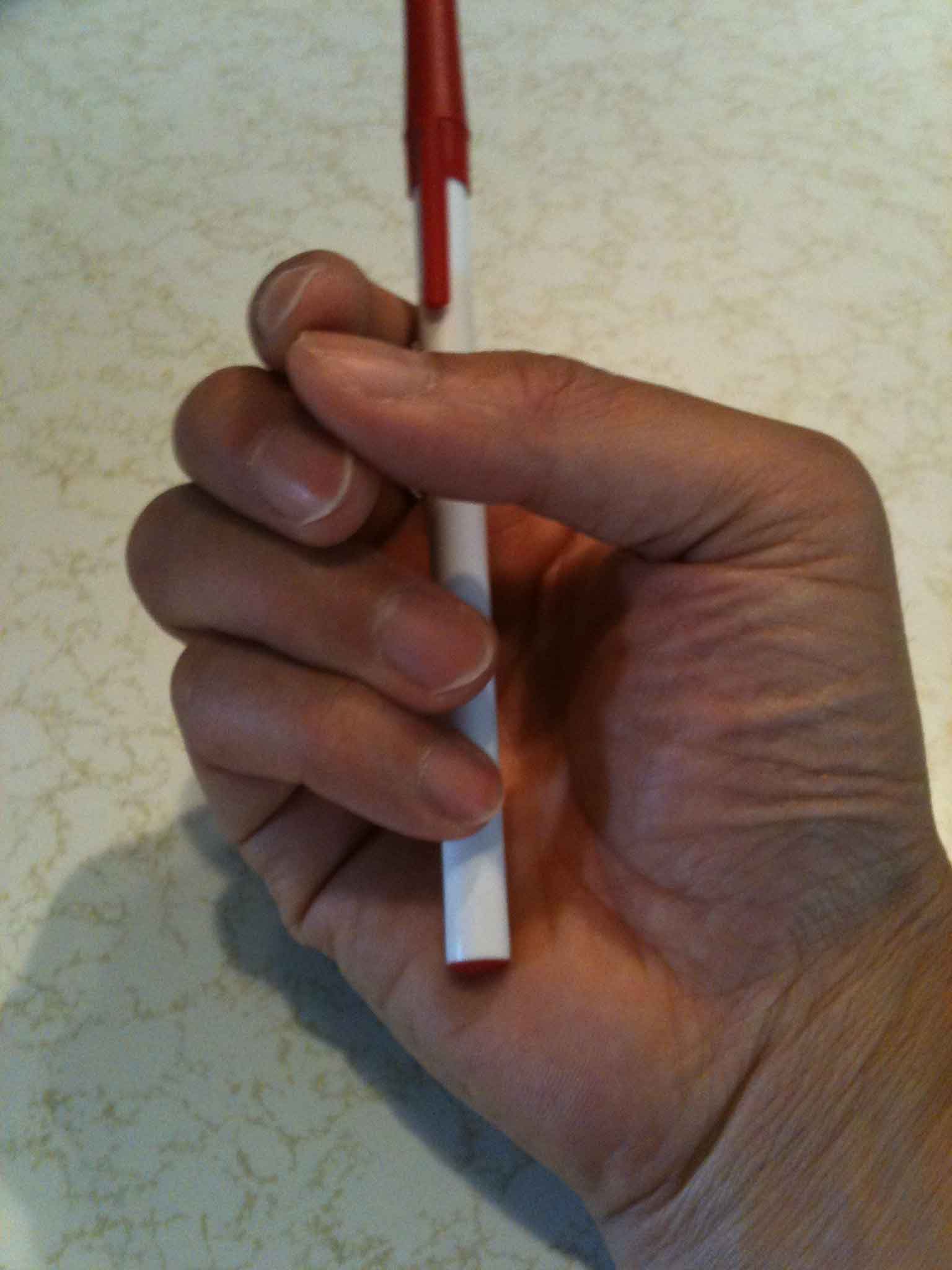 Kendo Grip with a pen