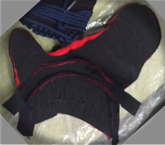 The left kote template of Shogun Kendogu