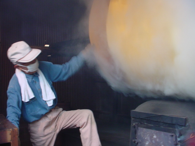 Deer Skin Smoking Process