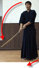 Zenshin Kotai Joge-buri Going Forward Cutting Down