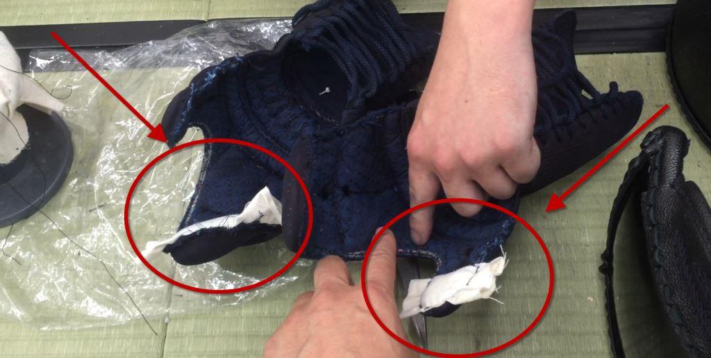 Patched Kote during the Kote Process