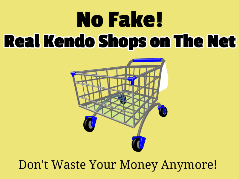 No Fake Kendo Equipment